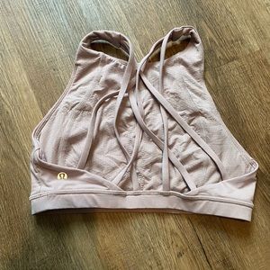 High neck Lululemon sports bra